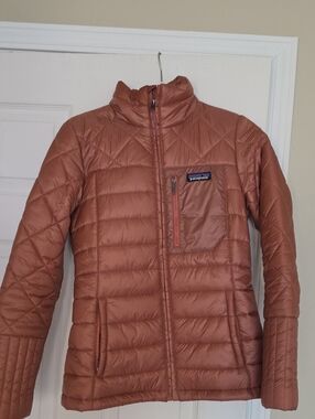 Patagonia Women's Radalite Quilted Down-Style Jacket - Rust Brown